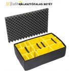 Peli Case 1650 gurulós műanyag védőtáska, védőtok, fotós táska, kamera táska, választható felszereltséggel Belső: 725x445x270 mm