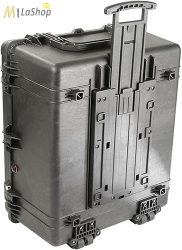 Peli Case 1690 gurulós műanyag védőtáska, védőtok, fotós táska, kamera táska, választható felszereltséggel Belső: 763x636x407 mm