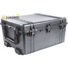 Peli Case 1690 gurulós műanyag védőtáska, védőtok, fotós táska, kamera táska, választható felszereltséggel Belső: 765 × 638 × 390 mm