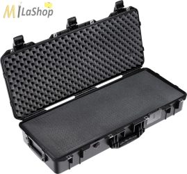Peli AIR CASE 1705 gurulós műanyag táska, védőtok - fekete színben, választható felszereltséggel Belső: 813 x 309 x 165 mm