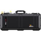 Peli AIR Long CASE 1705 gurulós műanyag táska, védőtok - fekete színben, választható felszereltséggel Belső: 813 x 309 x 165 mm