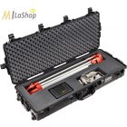 Peli 1745 AIR Long CASE gurulós műanyag táska, védőtok - fekete színben, választható felszereltséggel Belső: 1118 × 426 × 202 mm