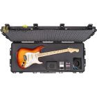 Peli 1745 AIR Long CASE gurulós műanyag táska, védőtok - fekete színben, választható felszereltséggel Belső: 1118 × 426 × 202 mm