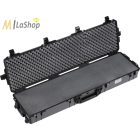 Peli 1755 AIR Long CASE gurulós műanyag védőtáska, védőtok - fekete színben, választható felszereltséggel Belső: 1397 × 356 × 203 mm