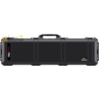Peli 1755 AIR Long CASE gurulós műanyag védőtáska, védőtok - fekete színben, választható felszereltséggel Belső: 1397 × 356 × 203 mm