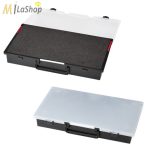   Explorer AIBOX6 fedeles fiók üresen vagy előmetszett szivacsbetéttel Belső méret: 467x255x60 mm