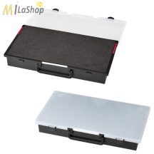   Explorer AIBOX6 fedeles fiók üresen vagy előmetszett szivacsbetéttel Belső méret: 467x255x60 mm