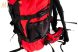 ESSL túra hátizsák piros-fekete színben(RU75) - 65 l 