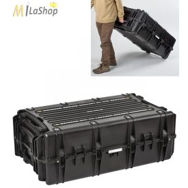   Explorer Cases 10840 gurulós fegyvertáska/védőtáska üresen, szivacsbetéttel vagy előformázott fegyvertartó szivaccsal (6+6 fegyvernek) - több színben Belső: 1080 x 620 x 400 mm