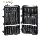 Explorer Cases 10840 gurulós fegyvertáska/védőtáska üresen, szivacsbetéttel vagy előformázott fegyvertartó szivaccsal (6+6 fegyvernek) - több színben Belső: 1080 x 620 x 400 mm