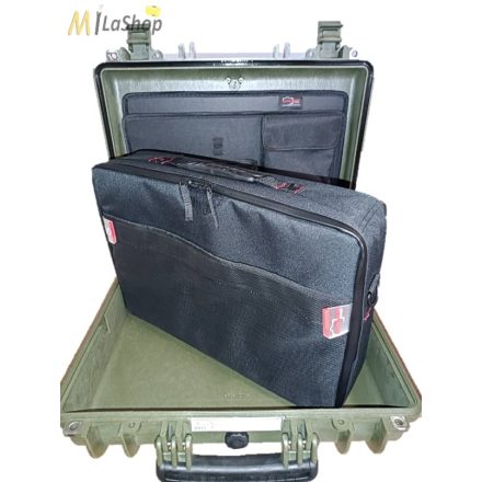Explorer Cases 4412HL_C Heavenly Light KÖNNYÍTETT súlyú védőtáska kivehető párnázott laptop táskával, fedélrendezővel több színben Belső:445 x 345 x 125 mm