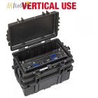 Explorer Cases 5140B6U gurulós vízálló, RACK MOUNT CASE 6U 19" védőtáska