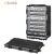 Explorer Cases 7641B15U gurulós vízálló RACK MOUNT CASE 15U védőtáska 
