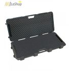Explorer Cases Guncase gurulós Íj / fegyvertáska üresen/előmetszett szivacsbetéttel/alul-felül hullámos szivacsbetéttel Belső: 925 x 420 x 120 mm