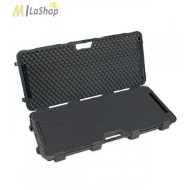   Explorer Cases Guncase gurulós Íj / fegyvertáska üresen/előmetszett szivacsbetéttel/alul-felül hullámos szivacsbetéttel Belső: 925 x 420 x 120 mm