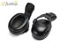 Sordin XLS passzív hallásvédő, fültok, fejpántos vagy sisakra szerelhető változatban, fekete
