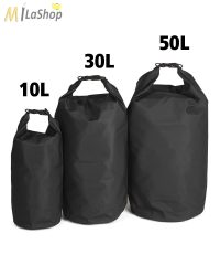 Mil-Tec Drybag szállító zsák, extra erős, választható: 10-30-50 literes, fekete színben