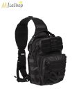   Mil-Tec egypántos hátizsák vagy mellkastáska TACTICAL BLACK színben - 10 l
