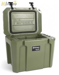 Petromax ultrapasszív hűtőtáska (akár 12 nap jégmegőrzés) olívzöld színben - 25 l