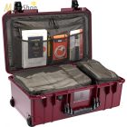Peli AIR CASE 1535 Trvl gurulós műanyag védőtáska, utazótáska Carry On bőrönd - több színben Belső: 518x284x183 mm