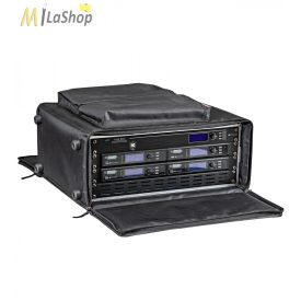   Explorer Cases 4U rack méretű merevített puha tok, választható hátizsákpánttal is