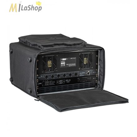 Explorer Cases 6U rack méretű merevített puha tok, választható hátizsákpánttal is