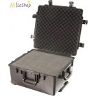 Peli Storm Travel Case, utazótáska, gurulós védőtáska iM2875 -  fekete színben, választható felszereltséggel Belső: 571,5x535,9x289,6 mm