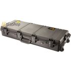 Peli Storm Long Case, fegyvertáska, gurulós védőtáska iM3100 - fekete színben, választható felszereltséggel  Belső: 927,1x355,6x152,4 mm