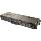 Peli Storm Long Case, fegyvertáska, gurulós védőtáska iM3200 fekete színben, választható felszereltséggel  Belső: 1117,6x355,6x152,4 mm
